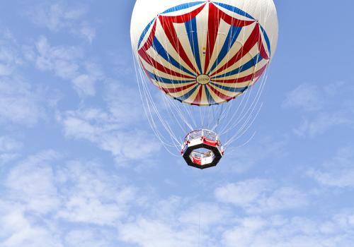 La mongolfiera di Bournemouth