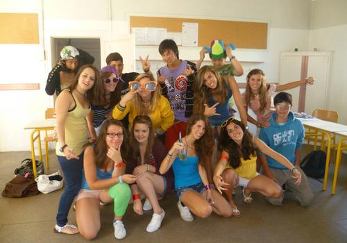 Gruppo di studenti
