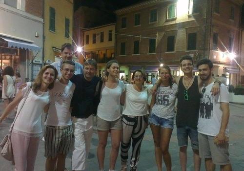 Studenti a Santarcangelo