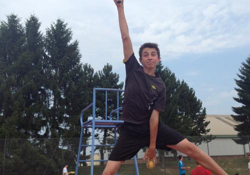 Lezione di tennis